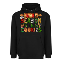 Black tis the season to bake cookies Heavyweight Hoodie - Zillion Design Studio