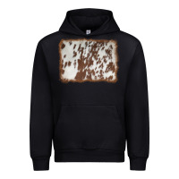 Black cowhide background Urban Hoodie - AdoDesignShop