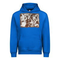 Cobalt cowhide background Urban Hoodie - AdoDesignShop