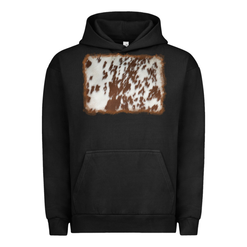 Cowhide Background Urban Hoodie by AdoDesignShop | Teevron