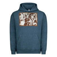 Pigment Midnight Navy cowhide background Urban Hoodie - AdoDesignShop