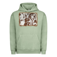 Pigment Oil Green cowhide background Urban Hoodie - AdoDesignShop