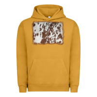 Pigment Peanut Butter cowhide background Urban Hoodie - AdoDesignShop
