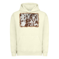 Pigment Pistachio cowhide background Urban Hoodie - AdoDesignShop