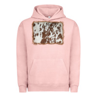 Pigment Salmon cowhide background Urban Hoodie - AdoDesignShop