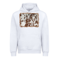 White cowhide background Urban Hoodie - AdoDesignShop