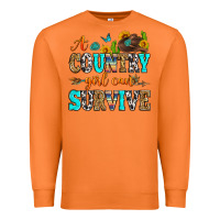 Carrot a country girl can survive Premium Sweatshirt - Zillion Design Studio