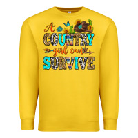 Lemon a country girl can survive Premium Sweatshirt - Zillion Design Studio