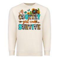 Sandshell a country girl can survive Premium Sweatshirt - Zillion Design Studio