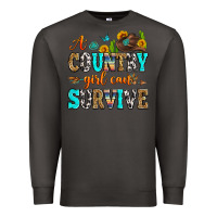 Smoke a country girl can survive Premium Sweatshirt - Zillion Design Studio