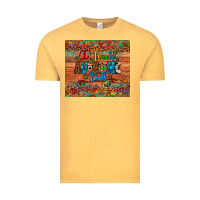 Vintage Mustard i teach au some kids Vintage Tee - Artiststas