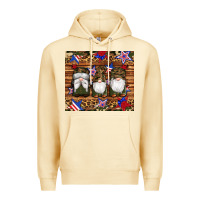 Pina Colada camouflage gnomes american flag star leopard Premium Hoodie - Artiststas