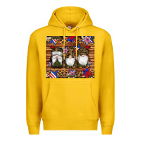 Lemon camouflage gnomes american flag star leopard Premium Hoodie - Artiststas