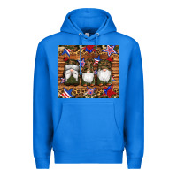 True Royal camouflage gnomes american flag star leopard Premium Hoodie - Artiststas