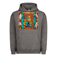 Pigment Tornado cowboy boots turquoise aztec cowhide Urban Hoodie - Artiststas