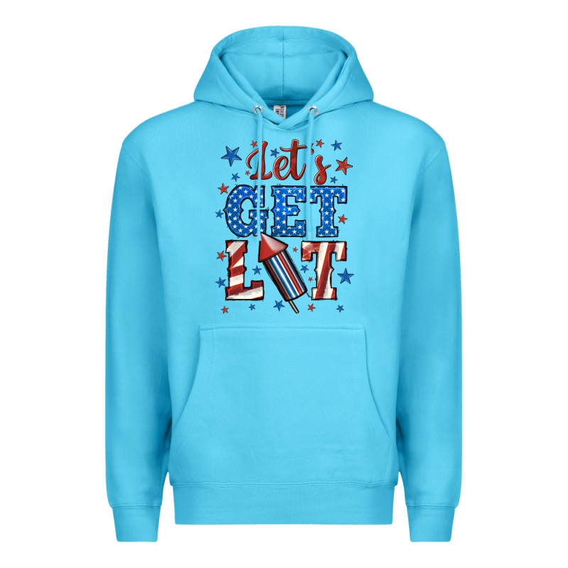 Let's Get Lit Premium Hoodie by BundleAndBundleShop | Teevron