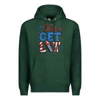 Sports Green let's get lit Premium Hoodie - BundleAndBundleShop