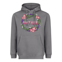Storm mother with floral wreath Heavyweight Hoodie - RanaPortraitStore