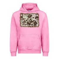 Fuchsia Pink cowhide background Urban Hoodie - AdoDesignShop