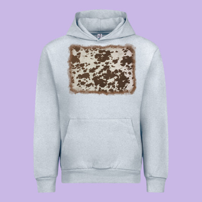Cowhide Background Urban Hoodie Designed By Adodesignshop