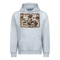 Heather Grey cowhide background Urban Hoodie - AdoDesignShop