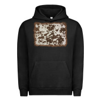 Pigment Black cowhide background Urban Hoodie - AdoDesignShop