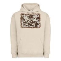 Pigment French Oak cowhide background Urban Hoodie - AdoDesignShop