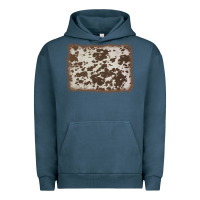 Pigment Midnight Navy cowhide background Urban Hoodie - AdoDesignShop