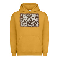 Pigment Peanut Butter cowhide background Urban Hoodie - AdoDesignShop
