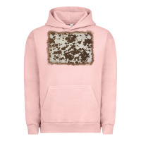 Pigment Salmon cowhide background Urban Hoodie - AdoDesignShop