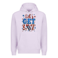 Lilac let's get lit Premium Hoodie - BundleAndBundleShop