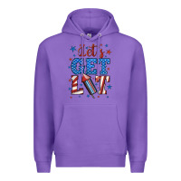 Purple let's get lit Premium Hoodie - BundleAndBundleShop