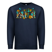 Navy western faith Premium Sweatshirt - Zillion Design Studio