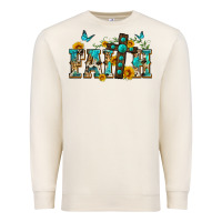 Sandshell western faith Premium Sweatshirt - Zillion Design Studio