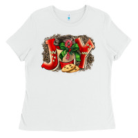 White christmas joy coffee Ladies Tee - BarkalooDesign