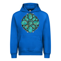 Cobalt turquoise gemstone Urban Hoodie - Artiststas