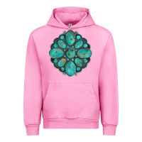 Fuchsia Pink turquoise gemstone Urban Hoodie - Artiststas