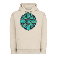 Pigment French Oak turquoise gemstone Urban Hoodie - Artiststas