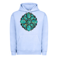Pigment Grape Ice turquoise gemstone Urban Hoodie - Artiststas