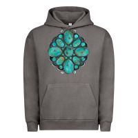 Pigment Tornado turquoise gemstone Urban Hoodie - Artiststas