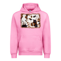 Fuchsia Pink cowhide background Urban Hoodie - AdoDesignShop