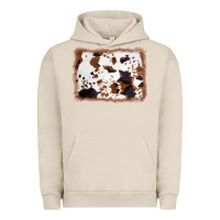 Pigment French Oak cowhide background Urban Hoodie - AdoDesignShop