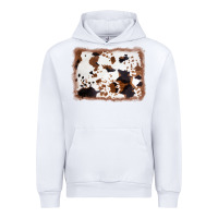 White cowhide background Urban Hoodie - AdoDesignShop