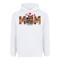 White mom bear with sunflowers Heavyweight Hoodie - RanaPortraitStore