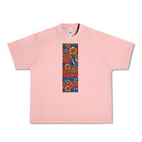 Salmon usa flag and cross penwraps Urban Heavy Tee - Artiststas