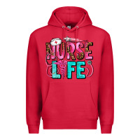 Cardinal nurse life Premium Hoodie - AdoDesignShop