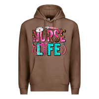 Chestnut nurse life Premium Hoodie - AdoDesignShop