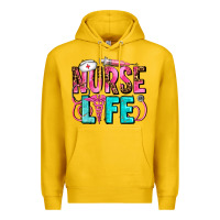 Lemon nurse life Premium Hoodie - AdoDesignShop