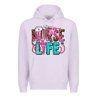 Lilac nurse life Premium Hoodie - AdoDesignShop