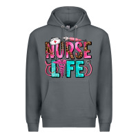 Rock nurse life Premium Hoodie - AdoDesignShop